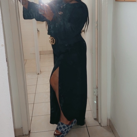 Elegant Black Women's 2 Piece Set - Picture 4 of 4